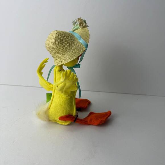 Vintage Annalee duckling 1988 Spring Girl duck - Picture 7 of 10